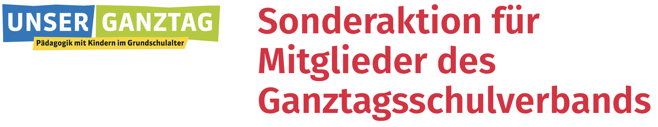 Sonderaktion unser Ganztag